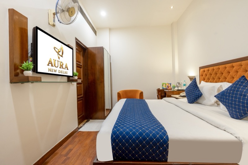 Rooms at Hotel Aura New Delhi
