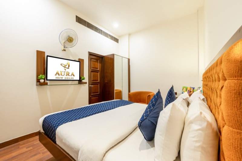 Rooms at Hotel Aura New Delhi