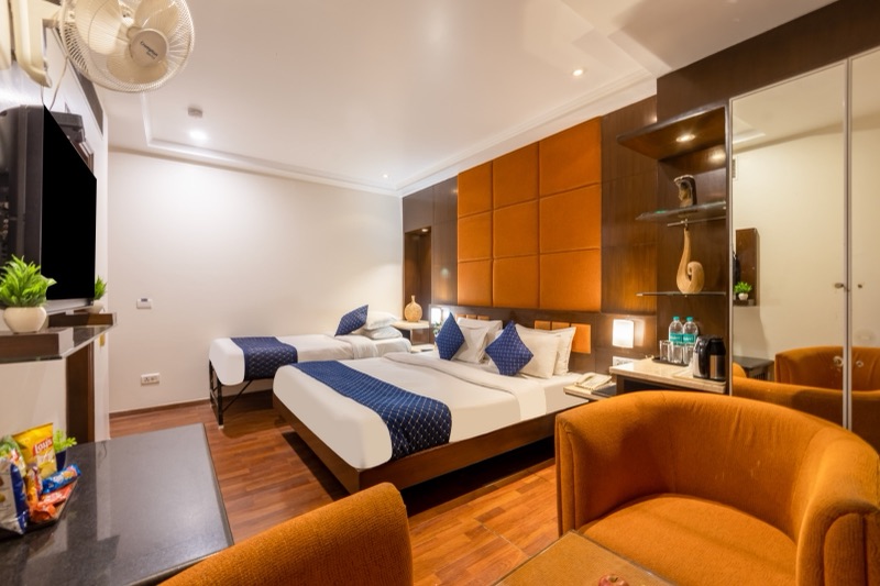 Rooms at Hotel Aura New Delhi