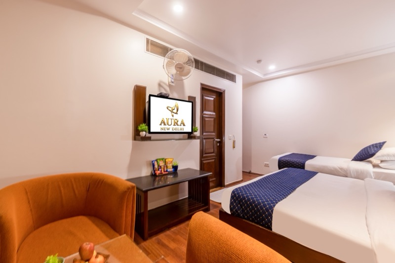 Rooms at Hotel Aura New Delhi