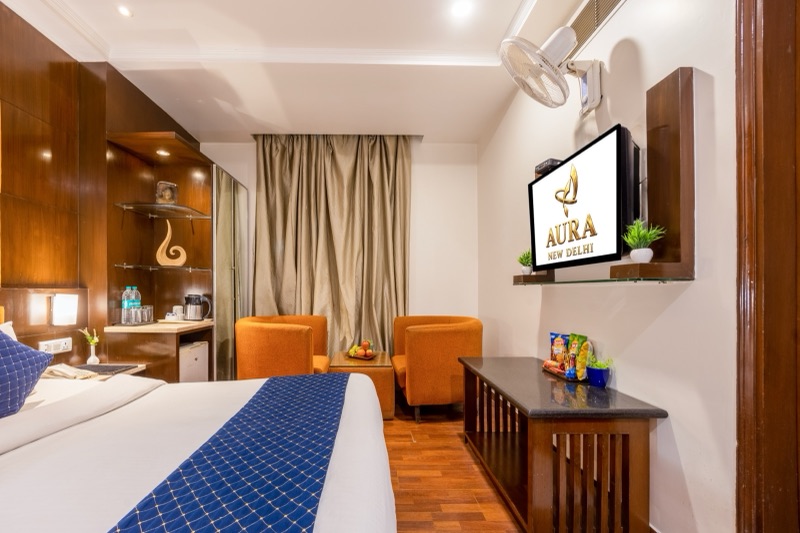 Rooms at Hotel Aura New Delhi