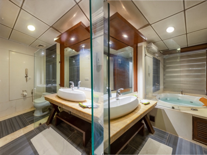 Jacuzzi & Baths at Hotel Aura New Delhi