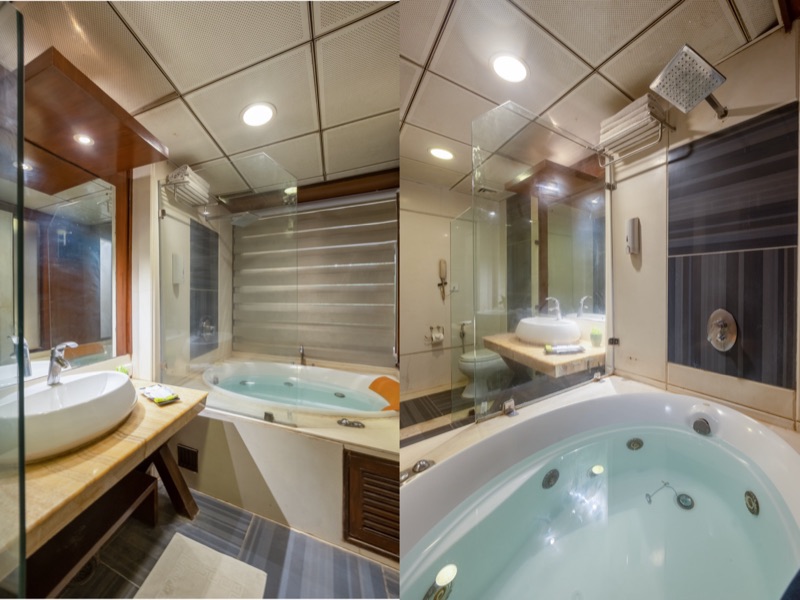 Jacuzzi & Baths at Hotel Aura New Delhi