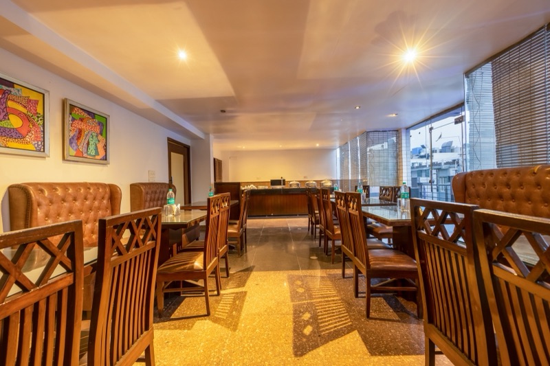 Dining at Hotel Aura New Delhi